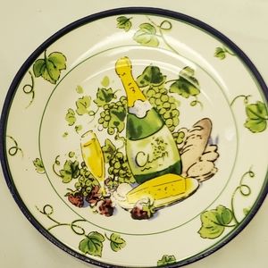 Set of 4 canapés plates